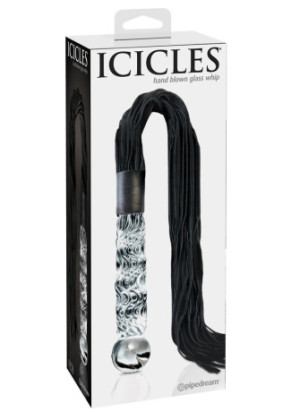 Hand Blown Glass Whip